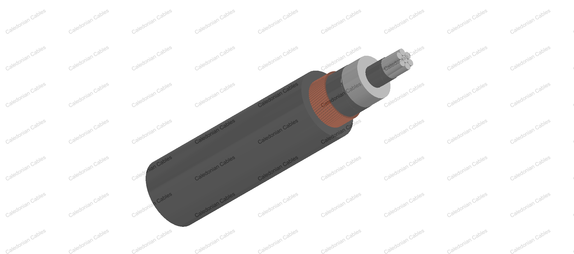 3.8/6.6kV Single Core Screened &amp;amp; PVC Sheathed (Al Conductor)